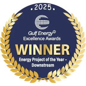 Winner Energy Project of the Year - Downstream Gulf Energy Excellence Awards 2025