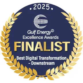 Gulf Energy Excellence Awards Finalist Best Digital Transformation - Downstream 2025