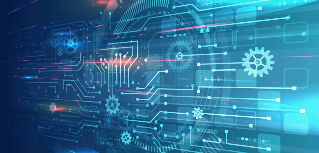 High-tech technology background