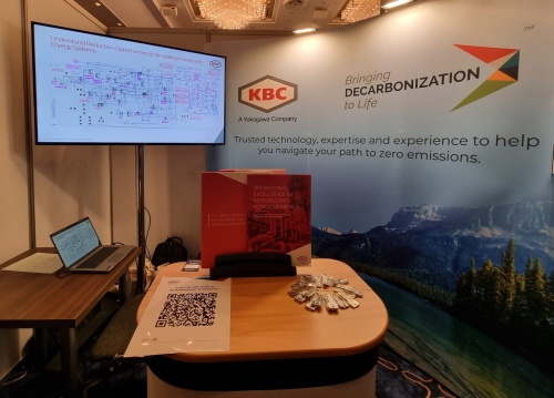 KBC stand at event