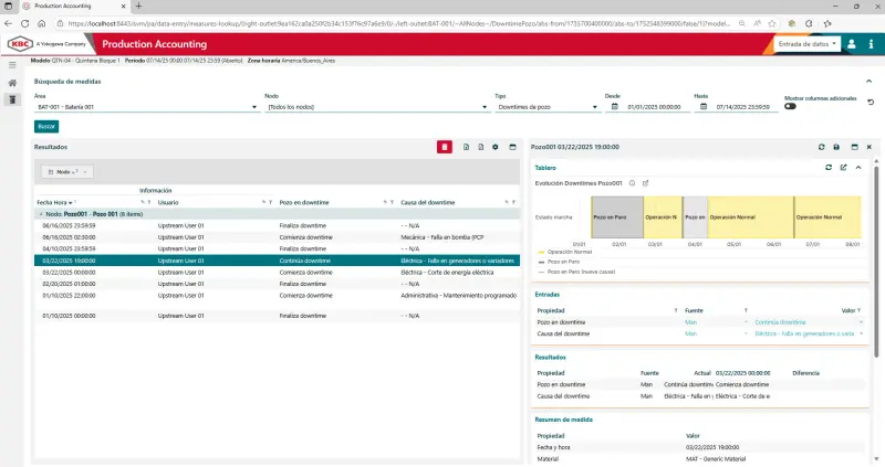 VM-Production-Accounting-Dashboard_Upstream screenshot