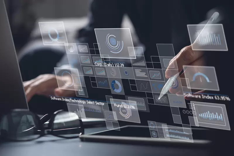 business intelligence concept