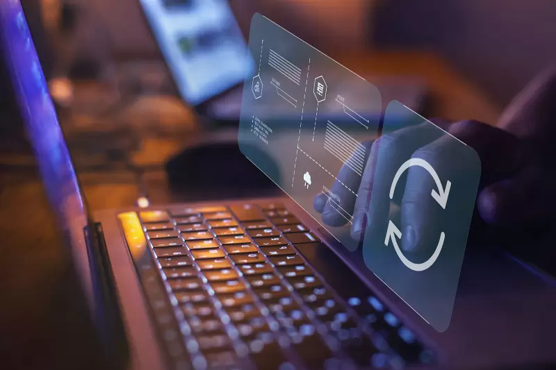 update information concept